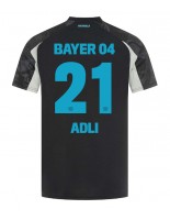 Moške Nogometnih dresov Bayer Leverkusen Amine Adli #21 Tretji 2024-25 Kratki rokavi